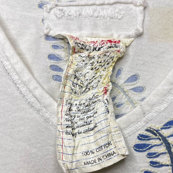 DA-NANG Embroidered Beaded Top - Picture 6 of 8